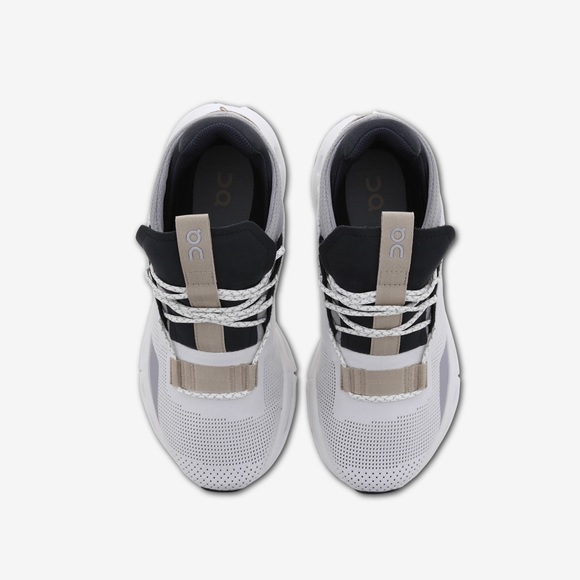 ON Running Cloudnova Women Shoes Size 8 White Sand - Picture 5 of 12